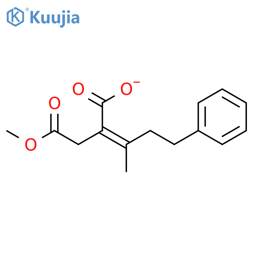 Butanedioic acid, (1-methyl-3-phenylpropylidene)-, 4-methyl ester, (E)- structure