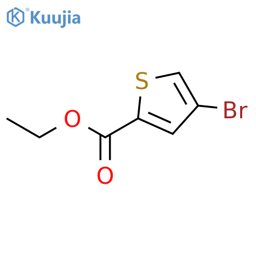 Ethyl 4-bromothiophene-2-carboxylate structure