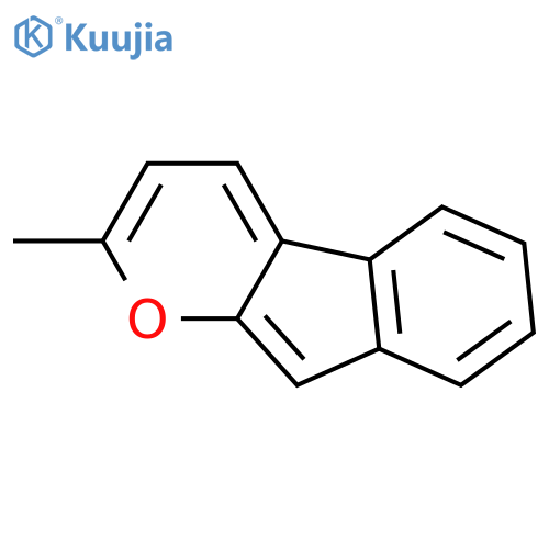 Indeno[2,1-b]pyran, 2-methyl- structure