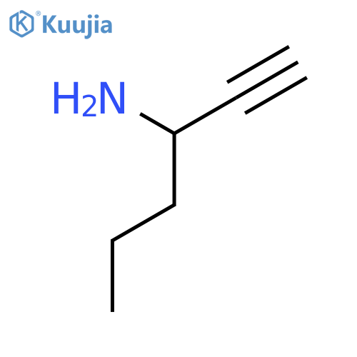 1-Hexyn-3-amine, (R)- structure