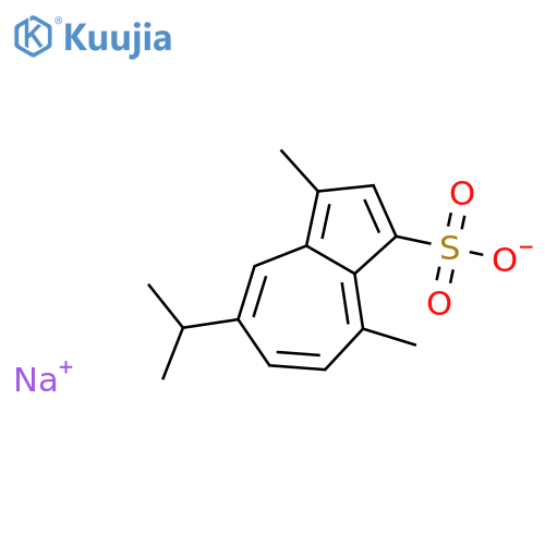 Sodium gualenate structure