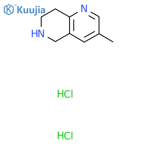 3-Methyl-5,6,7,8-tetrahydro-1,6naphthyridine Dihydrochloride structure