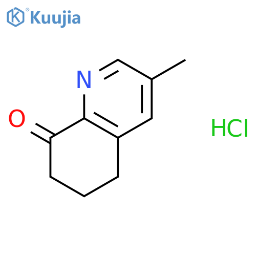 8(5H)-Quinolinone, 6,7-dihydro-3-methyl-, hydrochloride structure