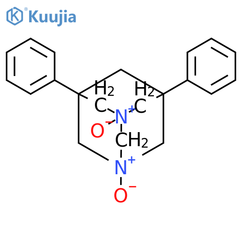 1,3-Diazatricyclo[3.3.1.13,7]decane, 5,7-diphenyl-, 1,3-dioxide structure