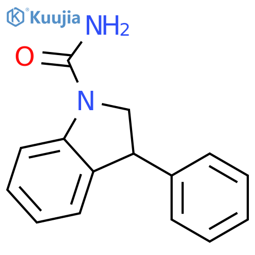 1H-Indole-1-carboxamide, 2,3-dihydro-3-phenyl- structure