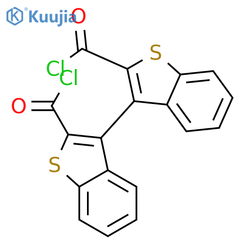 [3,3'-Bibenzo[b]thiophene]-2,2'-dicarbonyl dichloride structure