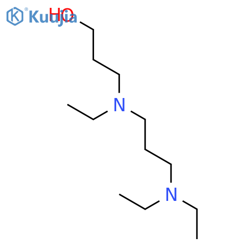1-Propanol, 3-[[3-(diethylamino)propyl]ethylamino]- structure