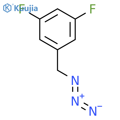 1-(azidomethyl)-3,5-difluorobenzene structure