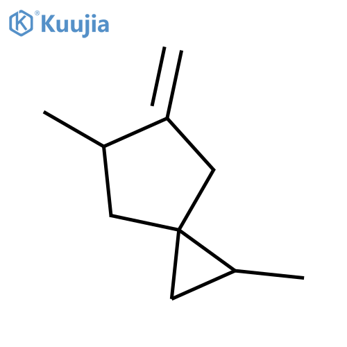 Spiro[2.4]heptane, 1,5-dimethyl-6-methylene- structure