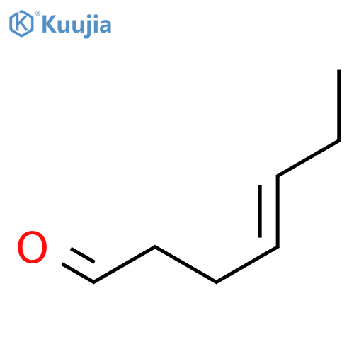 4-HEPTENAL structure