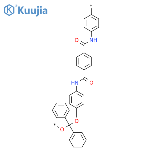 POLY[OXY(DIPHENYLMETHYLENE)OXY-1,4-PHENYLENEIMINOCARBONYL-1,4-PHENYLENECARBONYLIMINO-1,4-PHENYLENE] structure