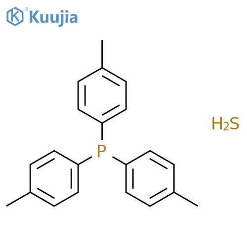 tri(4-methylphenyl)phosphine sulfide structure