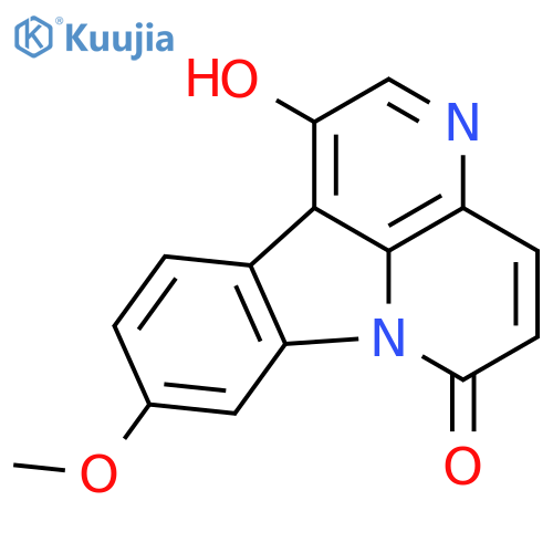 1-Hydroxy-9-medroxycanthin-6-one structure