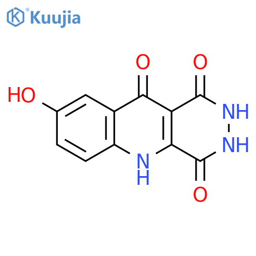 2,3-dihydro-8-hydroxy-Pyridazino[4,5-b]quinoline-1,4,10(5H)-trione structure
