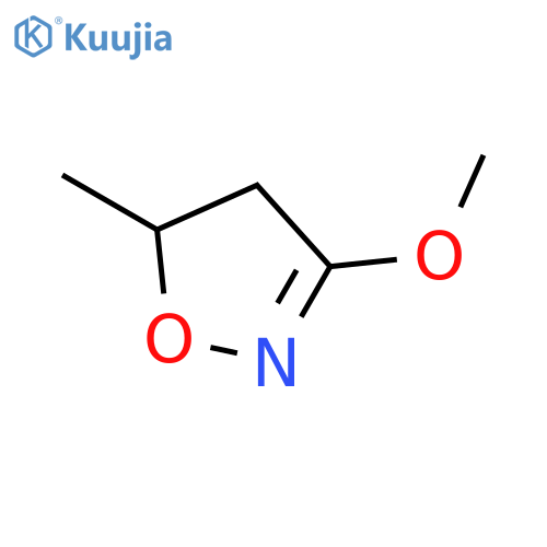 Isoxazole, 4,5-dihydro-3-methoxy-5-methyl- structure