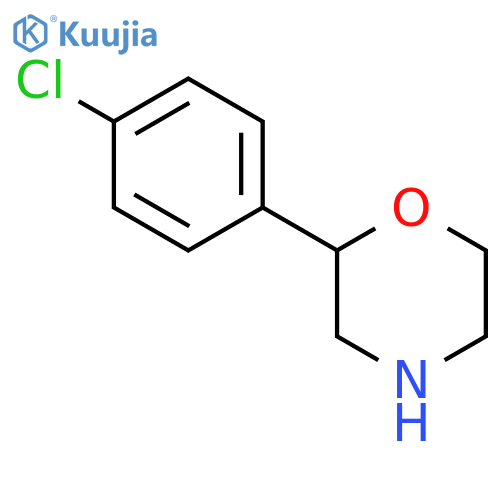 2-(4-chlorophenyl)morpholine structure