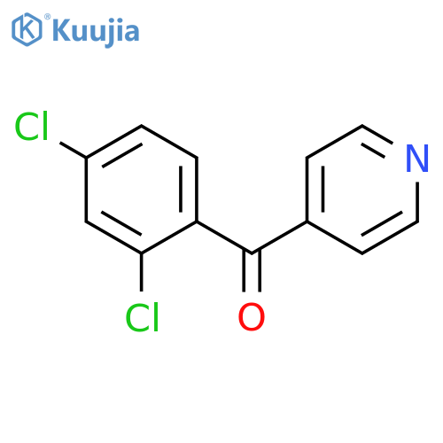 Methanone, (2,4-dichlorophenyl)-4-pyridinyl- structure