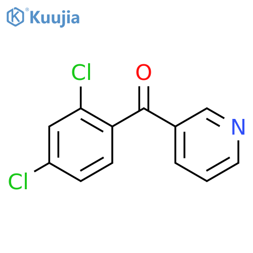 3-(2,4-Dichlorobenzoyl)pyridine structure