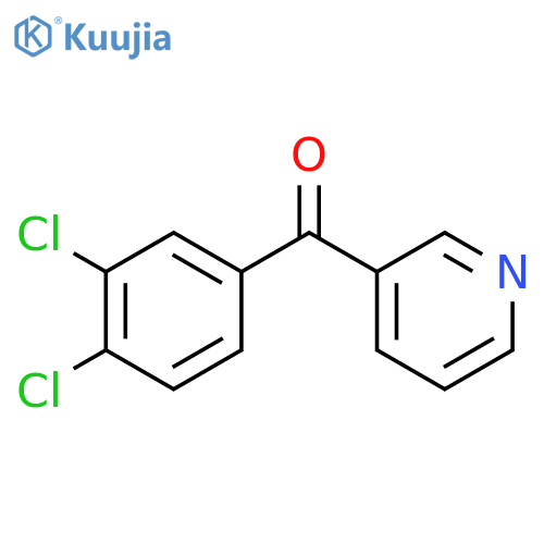 Methanone, (3,4-dichlorophenyl)-3-pyridinyl- structure