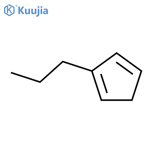 1,3-Cyclopentadiene, 2-propyl- structure