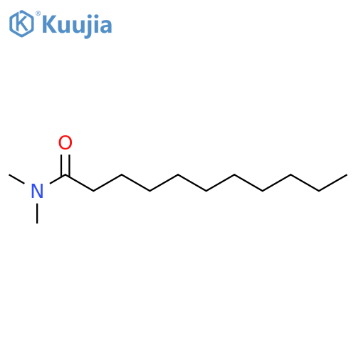 Undecanamide, N,N-dimethyl- structure