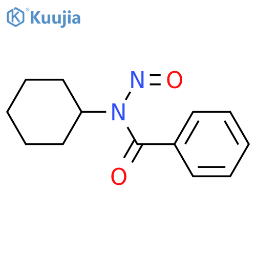 Benzamide, N-cyclohexyl-N-nitroso- structure