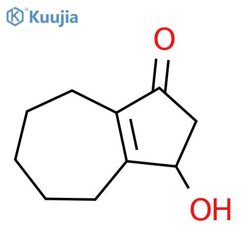 1(2H)-Azulenone, 3,4,5,6,7,8-hexahydro-3-hydroxy- structure