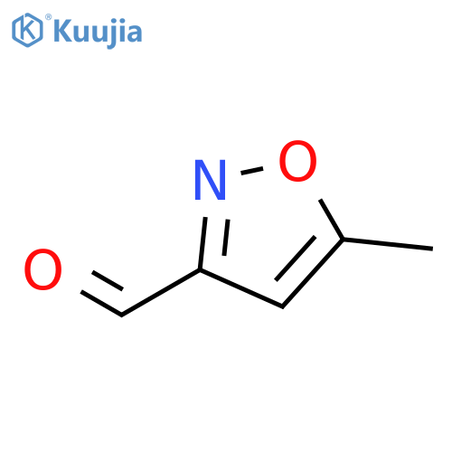 5-Methylisoxazole-3-carboxaldehyde structure