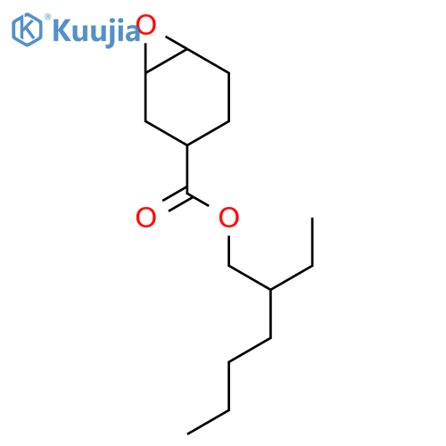 7-Oxabicyclo[4.1.0]heptane-3-carboxylicacid, 2-ethylhexyl ester structure