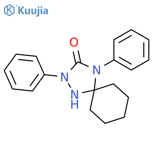 1,2,4-Triazaspiro[4.5]decan-3-one, 2,4-diphenyl- structure