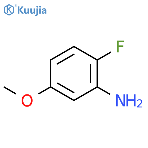 2-Fluoro-5-methoxyaniline structure