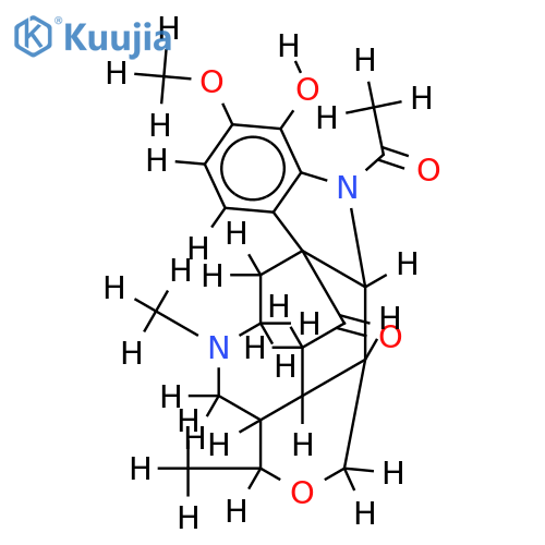 (19R)-1-acetyl-17,19-epoxy-12-hydroxy-11-methoxy-4-methyl-3,4-seco-curan-3-one structure