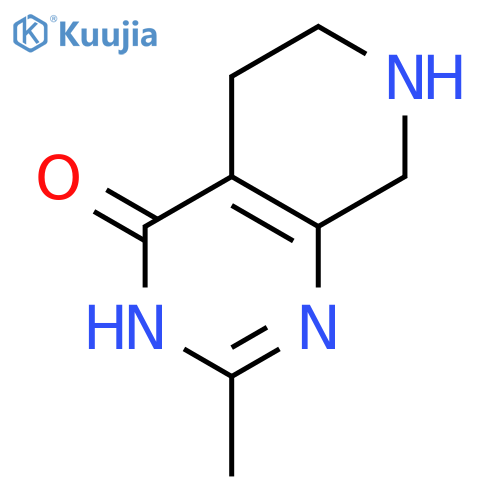 2-methyl-5,6,7,8-tetrahydro-3H-pyrido[3,4-d]pyrimidin-4-one structure