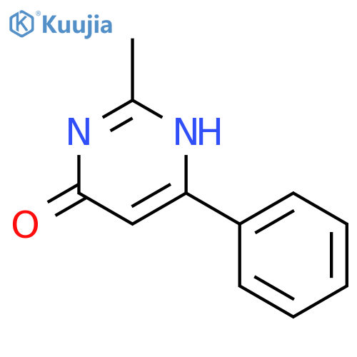 2-methyl-6-phenyl-3,4-dihydropyrimidin-4-one structure