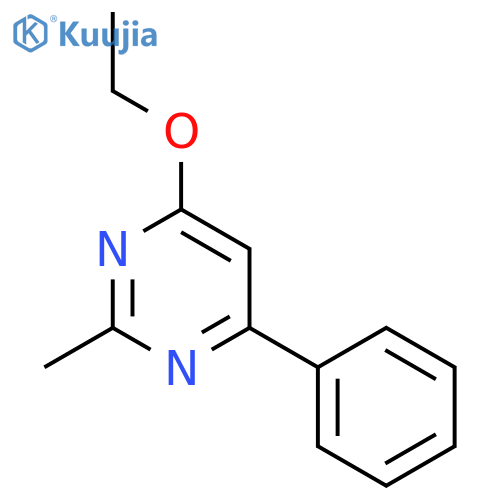 Pyrimidine, 4-ethoxy-2-methyl-6-phenyl- structure