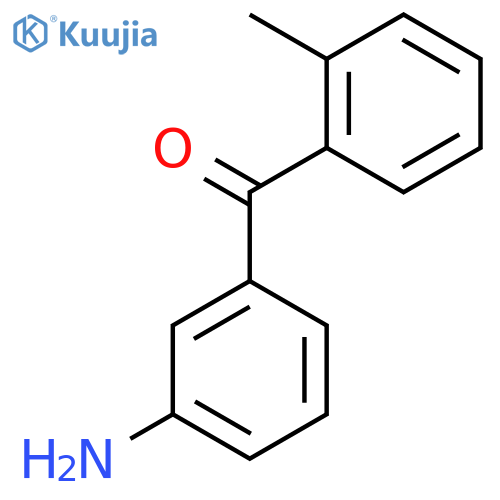 Methanone, (3-aminophenyl)(2-methylphenyl)- structure