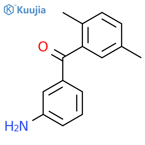 Methanone, (3-aminophenyl)(2,5-dimethylphenyl)- structure