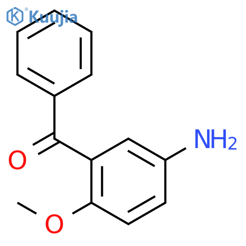3-benzoyl-4-methoxyaniline structure