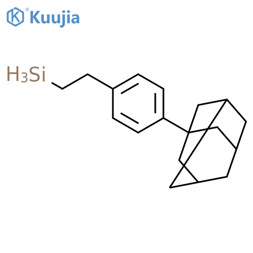 Silane, [2-(4-tricyclo[3.3.1.13,7]dec-1-ylphenyl)ethyl]- structure