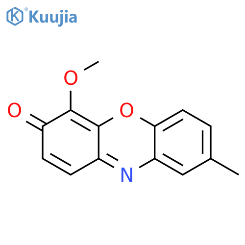 3H-Phenoxazin-3-one, 4-methoxy-8-methyl- structure