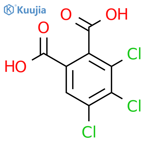 3,4,5-Trichlorophthalic Acid structure