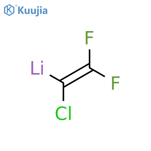 Lithium, (1-chloro-2,2-difluoroethenyl)- structure
