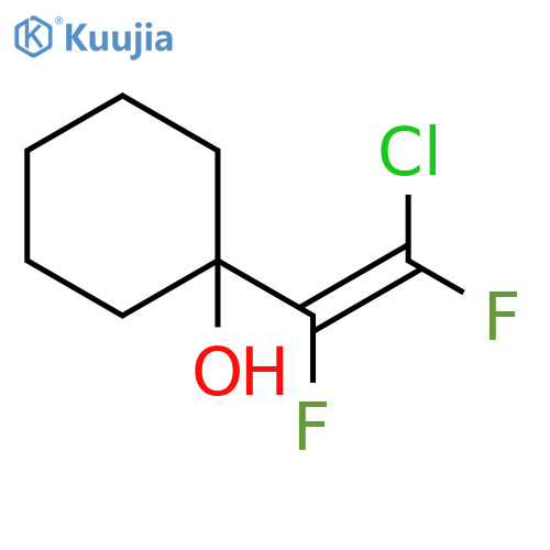 Cyclohexanol, 1-(2-chloro-1,2-difluoroethenyl)-, (E)- (9CI) structure