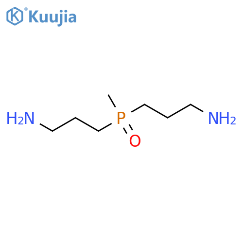 3-[(3-Aminopropyl)(methyl)phosphoryl]propan-1-amine structure