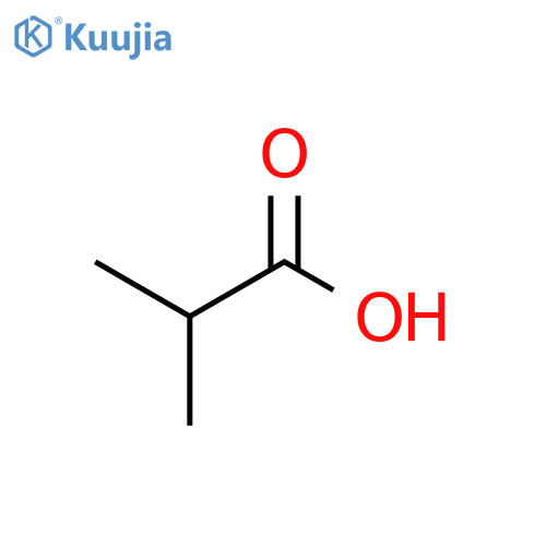 Isobutyric acid-1-13C structure