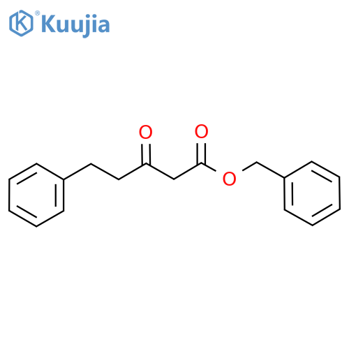 BETA-OXO-BENZENEPENTANOIC ACID PHENYLMETHYL ESTER structure