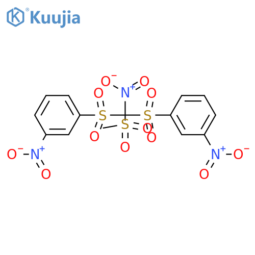 Benzene, 1,1'-[[(methylsulfonyl)nitromethylene]bis(sulfonyl)]bis[3-nitro- structure