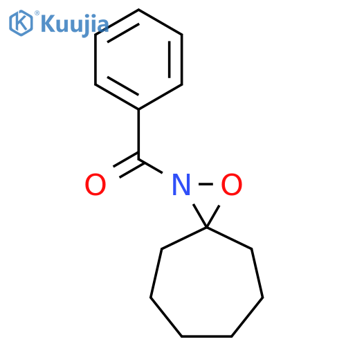 1-Oxa-2-azaspiro[2.6]nonane, 2-benzoyl- structure