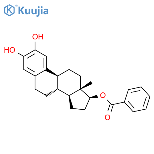 Estra-1,3,5(10)-triene-2,3,17-triol, 17-benzoate, (17b)- structure
