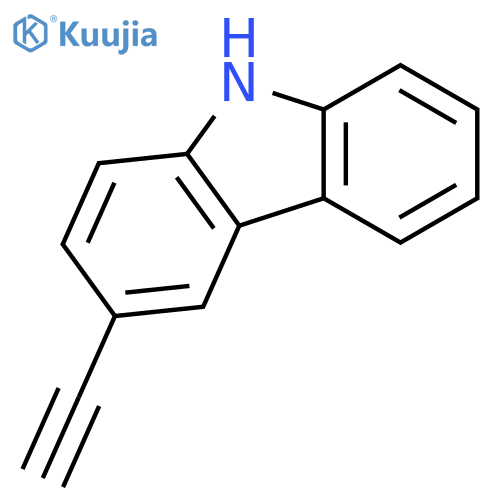 9H-CARBAZOLE, 3-ETHYNYL- structure